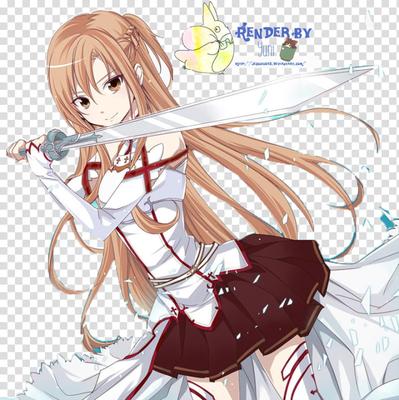 Fave anime/manga Women #15: Yuuki Asuna by GalacticKitten on DeviantArt