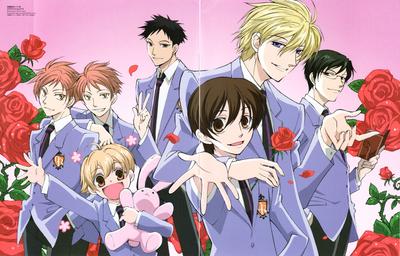 Аниме Клуб свиданий старшей школы ОРАН /Ouran High School Host Club -  «Богатые детки приходят в школу, похоже, только забавляться...» | отзывы