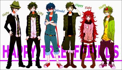 Картинки happy tree friends аниме
