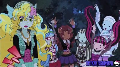 Frankie stein from monster high in anime style on Craiyon