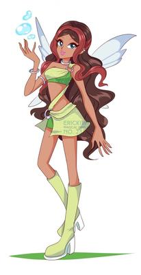 Первое превращение Винкс в аниме стиле в рисунках Erickiwi - YouLoveIt.ru |  Winx club, Photo club, Magical girl