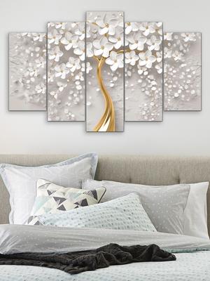 Модульная картина для интерьера на стену \"Дерево\" 80х140 см М3850 - купить  по выгодной цене в интернет-магазине OZON (981283698)
